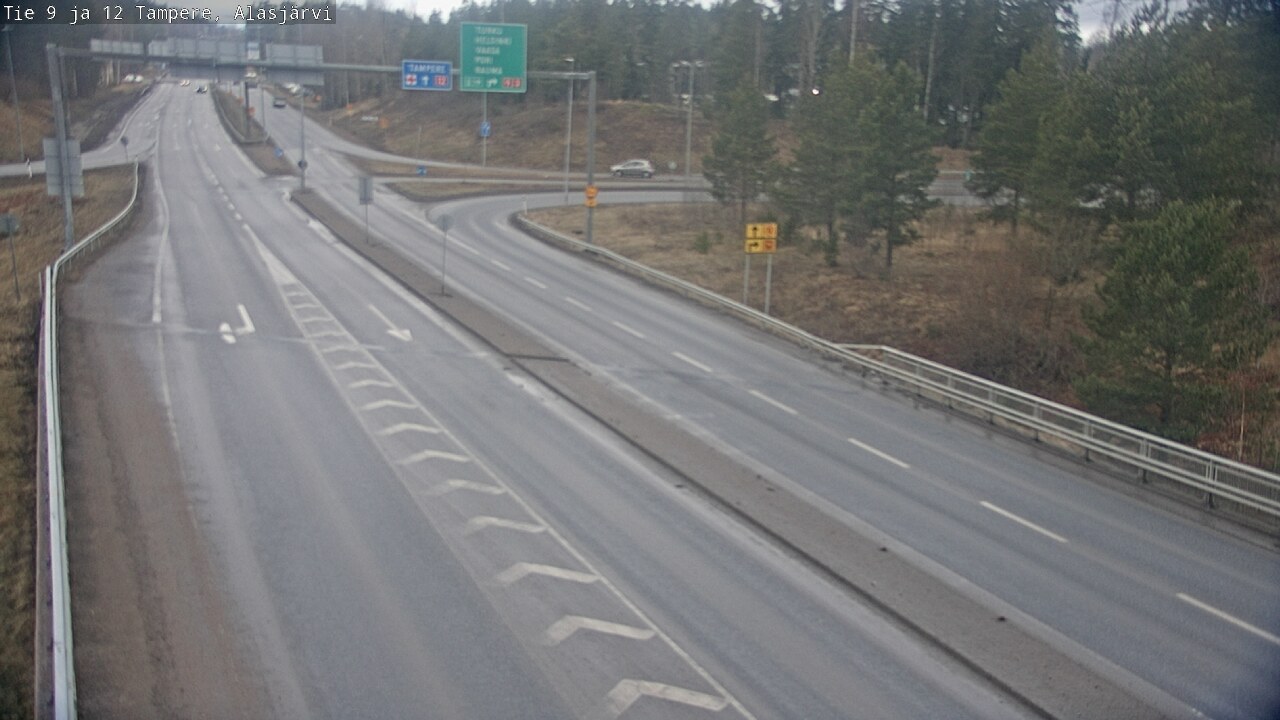 Kelikamerat Kuva Tie 12 Tampere, Alasjärvi, Tampere, Pirkanmaa