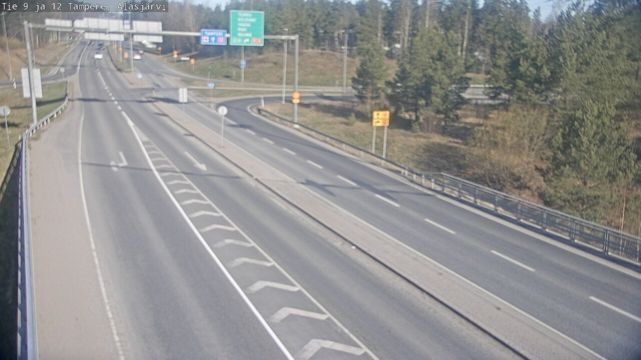 Kelikamerat Kuva Tie 12 Tampere, Alasjärvi, Tampere, Pirkanmaa