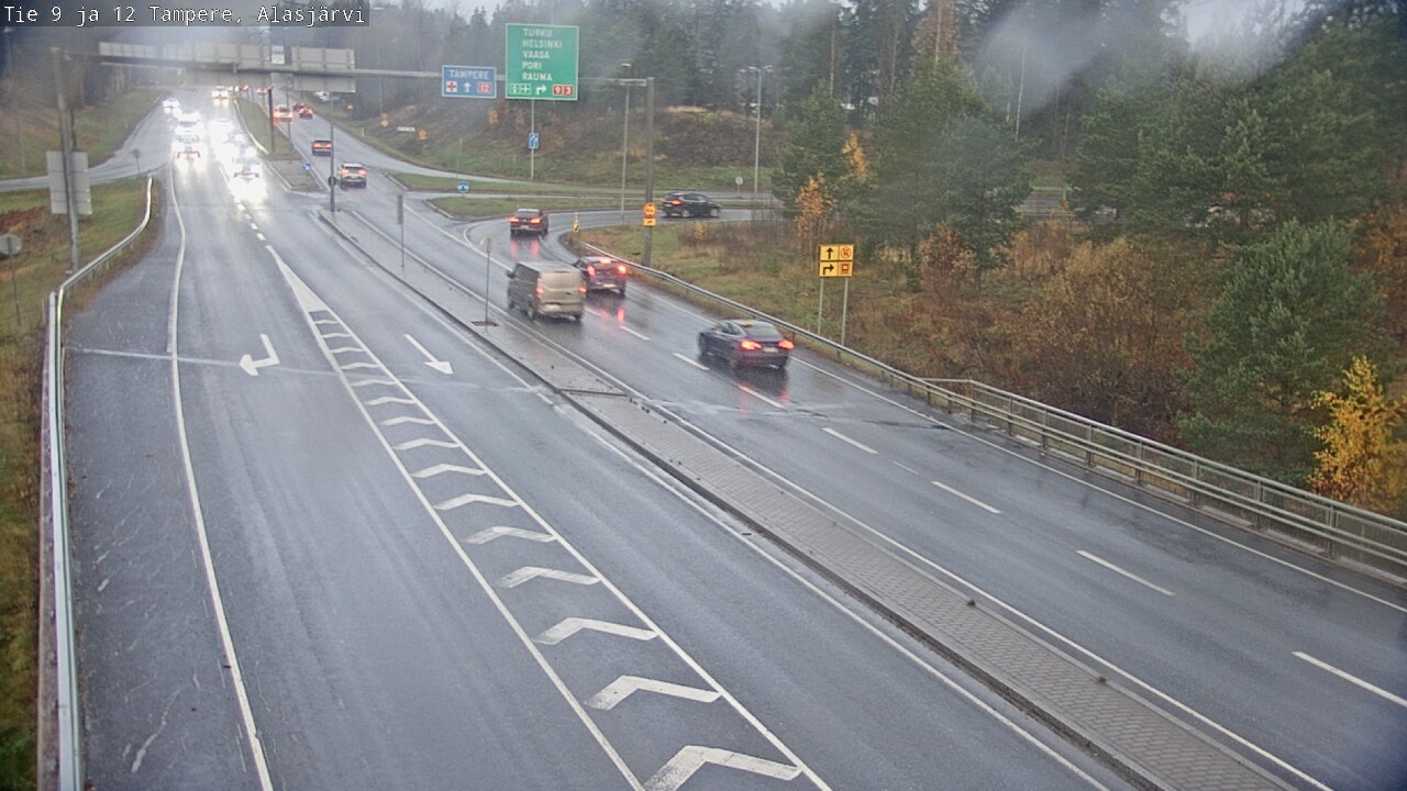 Kelikamerat Kuva Tie 12 Tampere, Alasjärvi, Tampere, Pirkanmaa