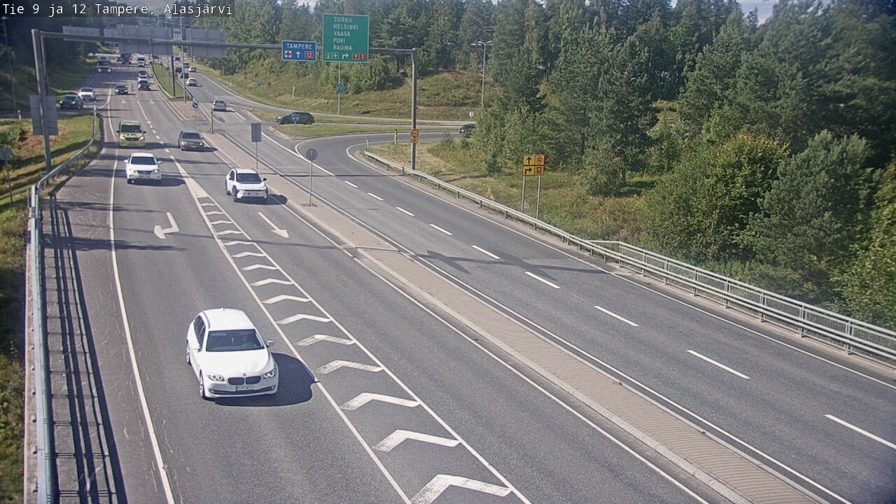 Kelikamerat Kuva Tie 12 Tampere, Alasjärvi, Tampere, Pirkanmaa