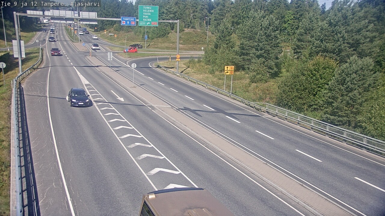 Kelikamerat Kuva Tie 12 Tampere, Alasjärvi, Tampere, Pirkanmaa