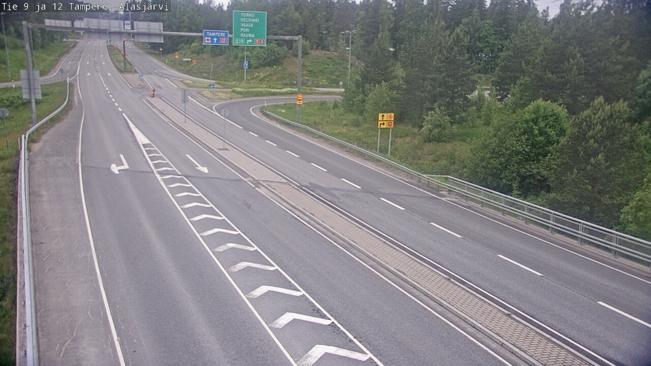 Kelikamerat Kuva Tie 12 Tampere, Alasjärvi, Tampere, Pirkanmaa