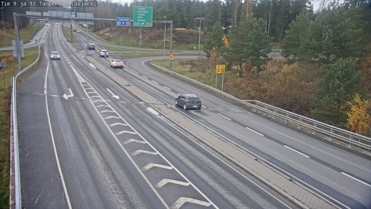 Kelikamerat Kuva Tie 12 Tampere, Alasjärvi, Tampere, Pirkanmaa