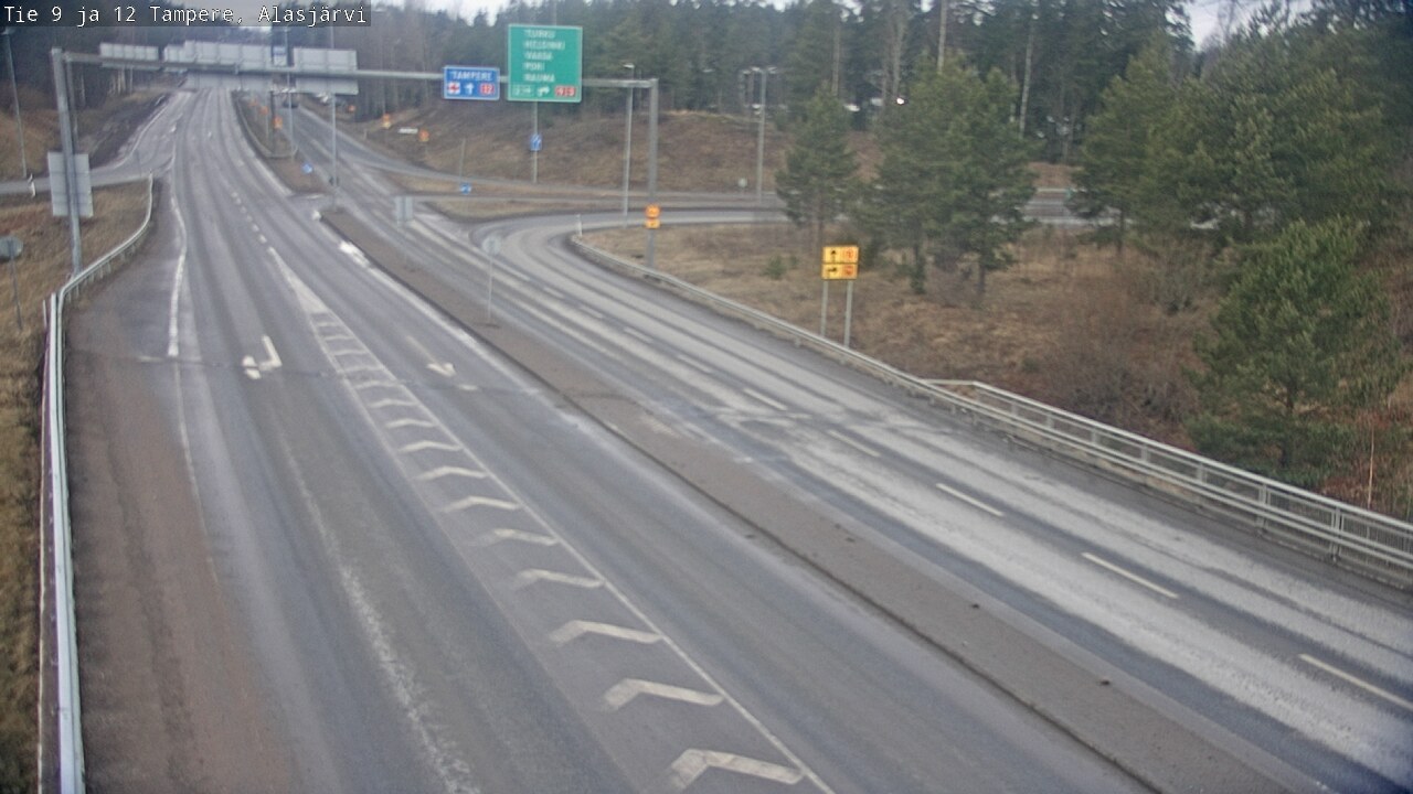 Kelikamerat Kuva Tie 12 Tampere, Alasjärvi, Tampere, Pirkanmaa