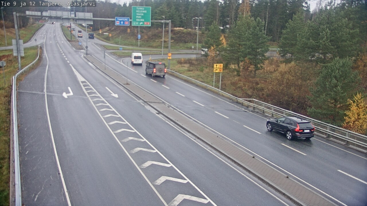 Kelikamerat Kuva Tie 12 Tampere, Alasjärvi, Tampere, Pirkanmaa