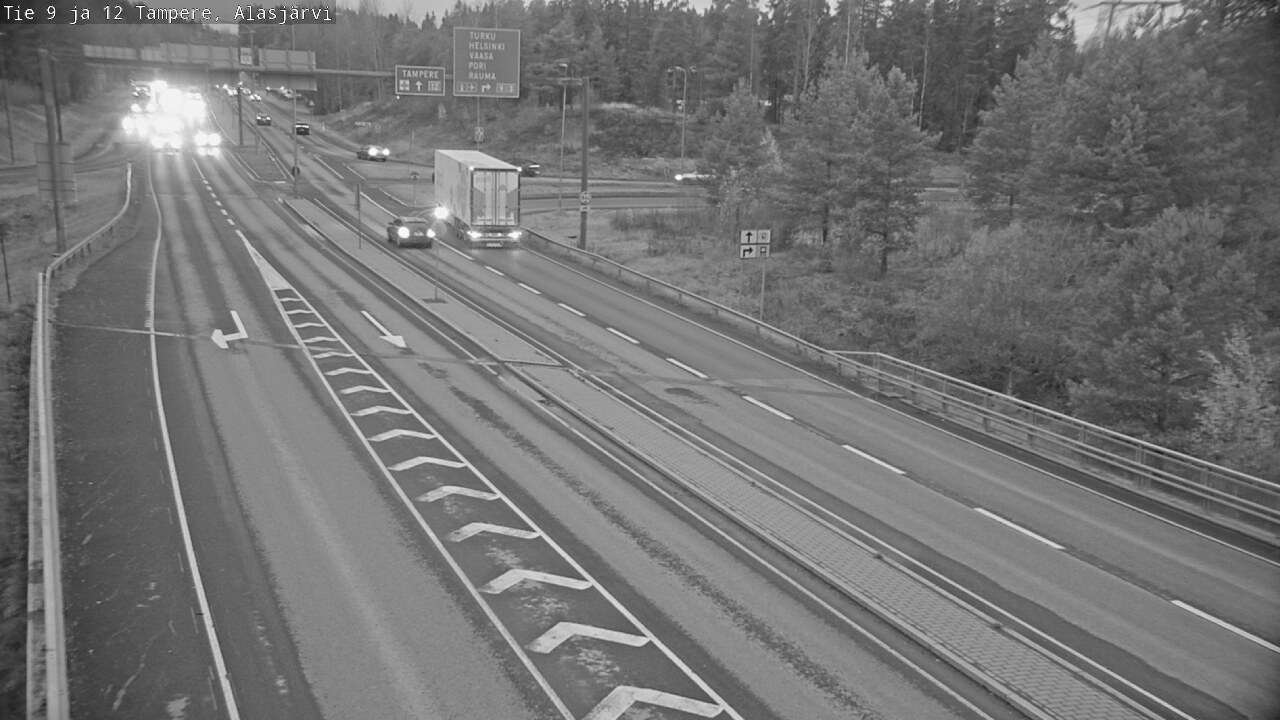 Kelikamerat Kuva Tie 12 Tampere, Alasjärvi, Tampere, Pirkanmaa