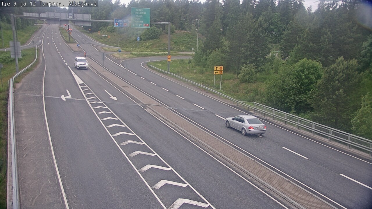 Kelikamerat Kuva Tie 12 Tampere, Alasjärvi, Tampere, Pirkanmaa