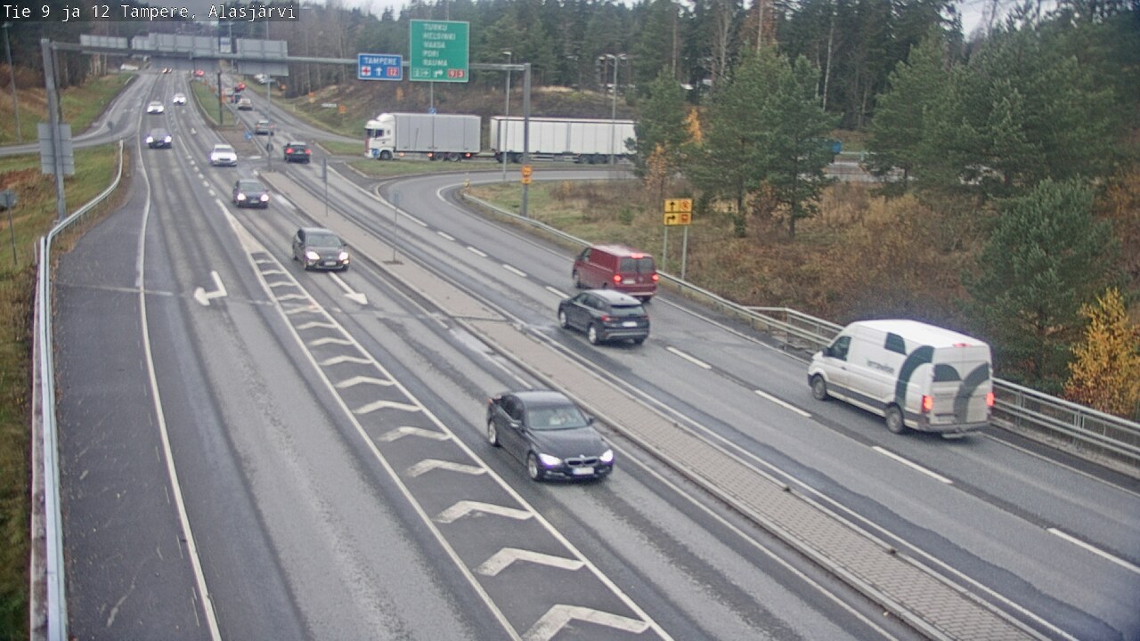 Kelikamerat Kuva Tie 12 Tampere, Alasjärvi, Tampere, Pirkanmaa