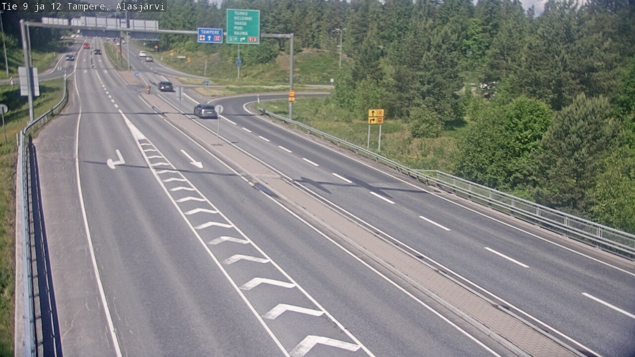 Kelikamerat Kuva Tie 12 Tampere, Alasjärvi, Tampere, Pirkanmaa