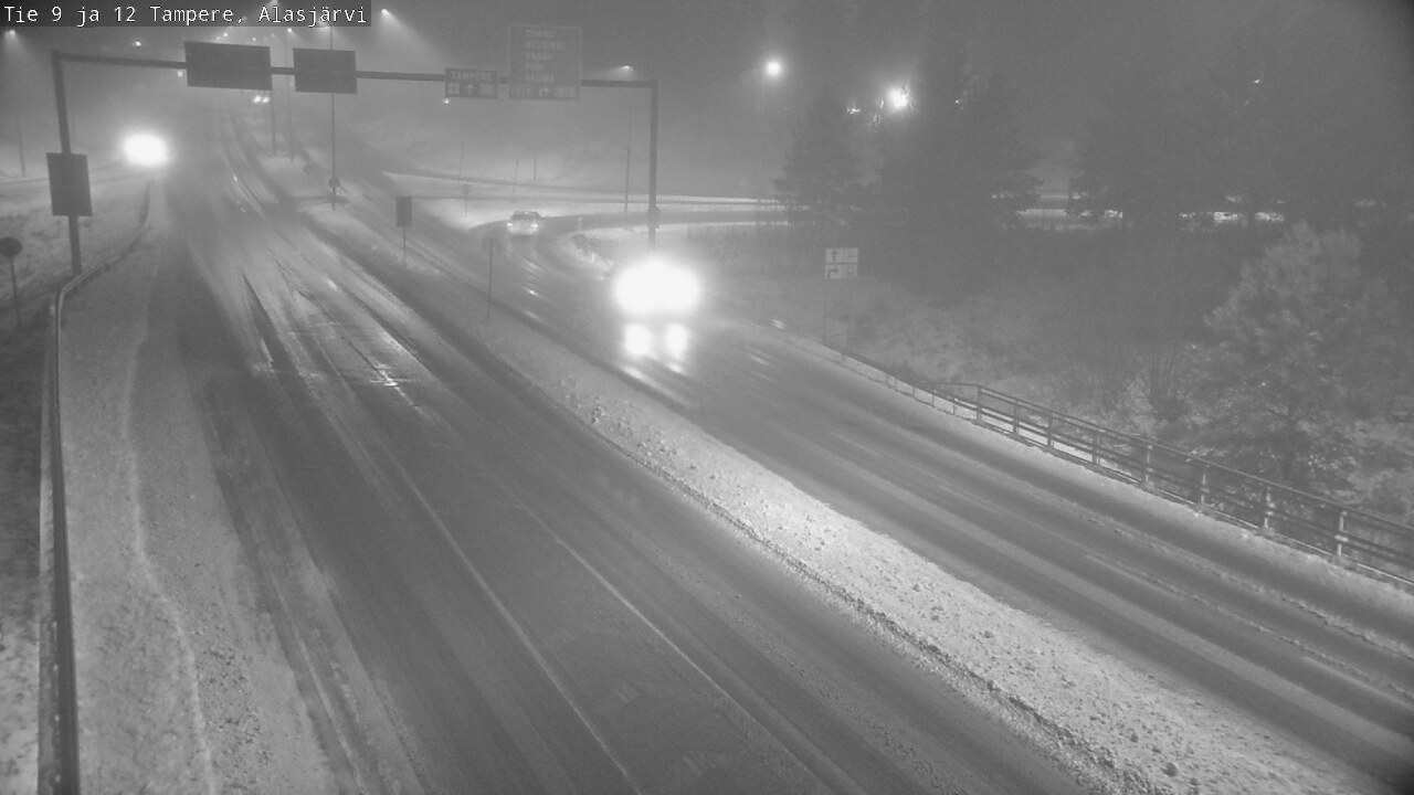 Kelikamerat Kuva Tie 12 Tampere, Alasjärvi, Tampere, Pirkanmaa