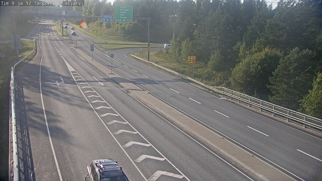Kelikamerat Kuva Tie 12 Tampere, Alasjärvi, Tampere, Pirkanmaa