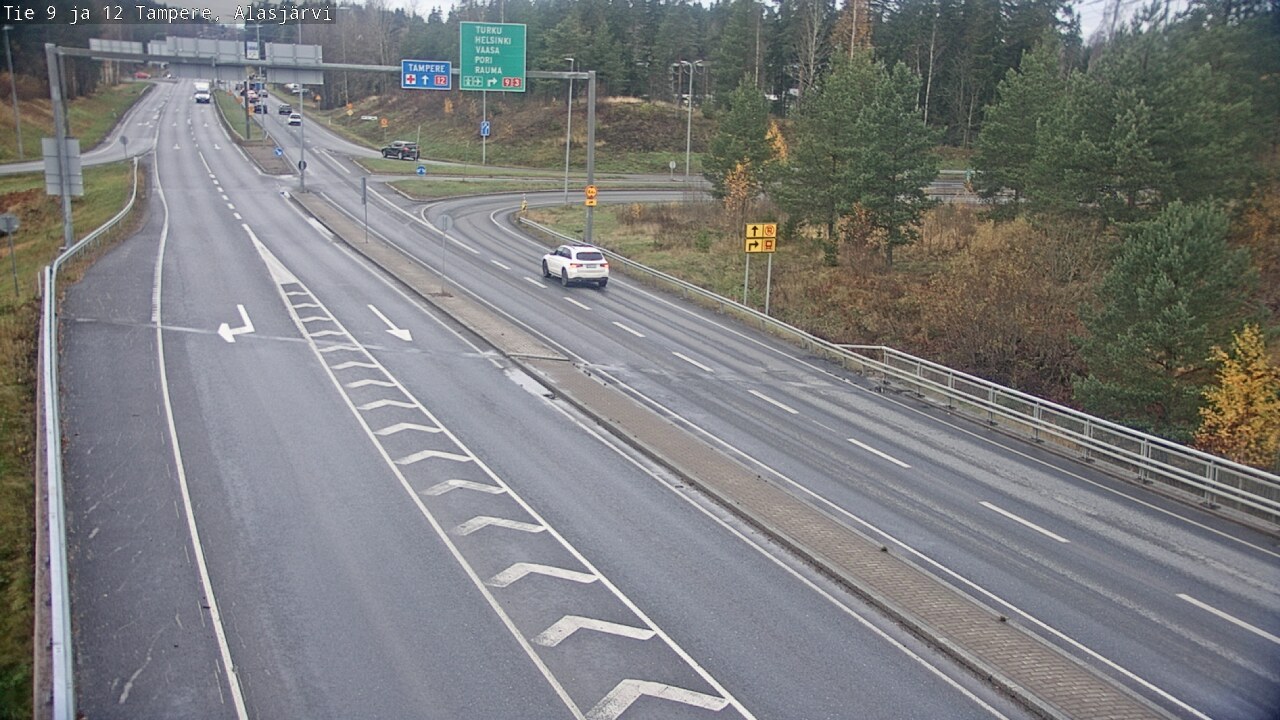 Kelikamerat Kuva Tie 12 Tampere, Alasjärvi, Tampere, Pirkanmaa