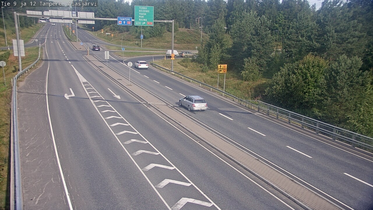 Kelikamerat Kuva Tie 12 Tampere, Alasjärvi, Tampere, Pirkanmaa