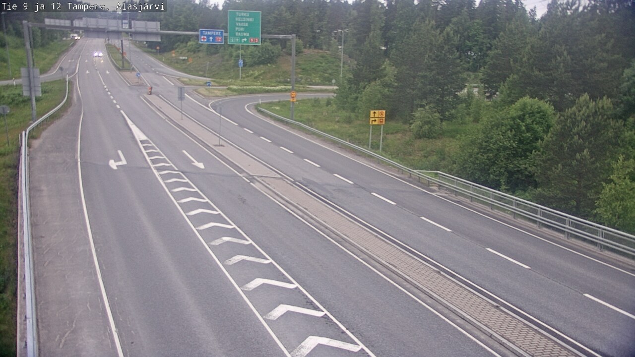 Kelikamerat Kuva Tie 12 Tampere, Alasjärvi, Tampere, Pirkanmaa