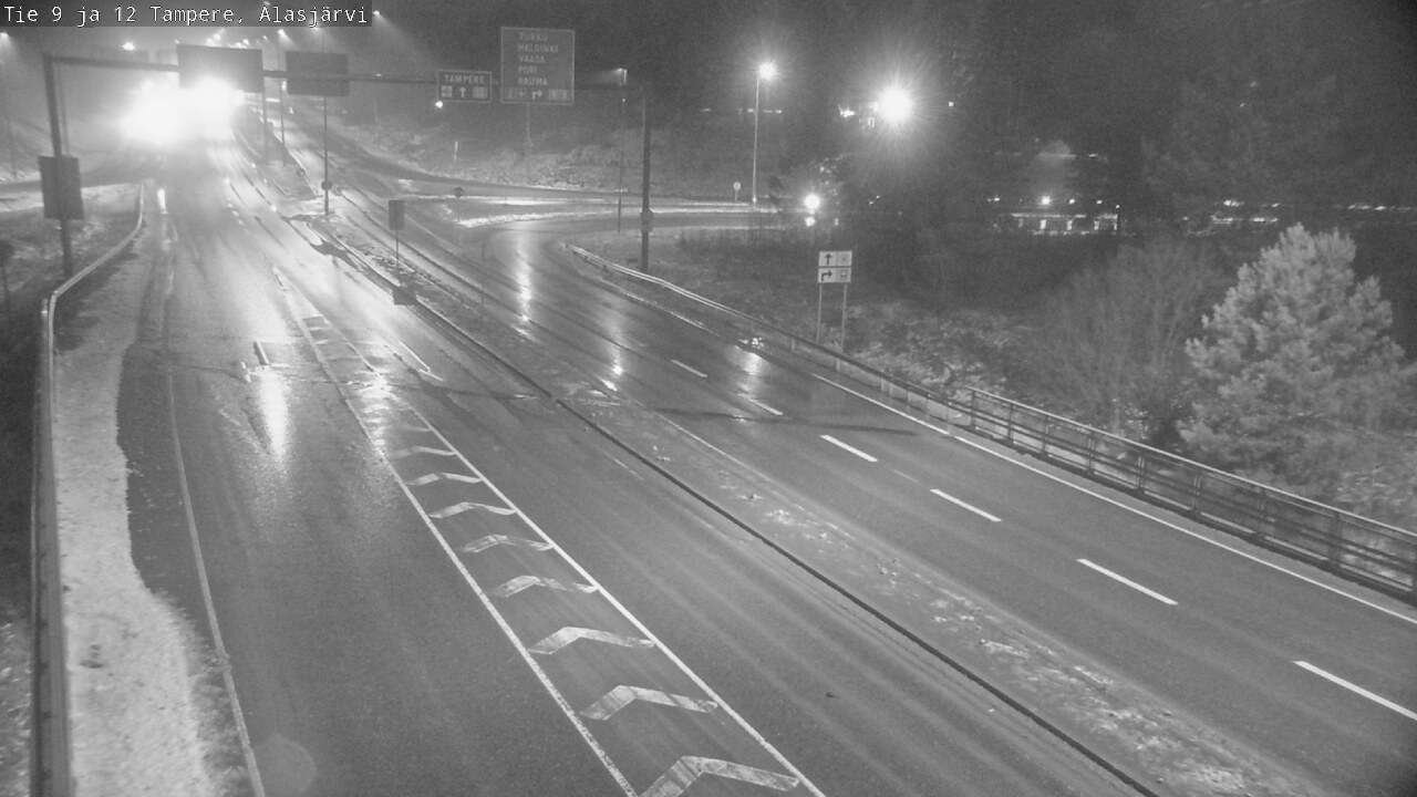 Weather Camera Image Väg 12 Tammerfors, Alasjärvi, Tampere, Pirkanmaa