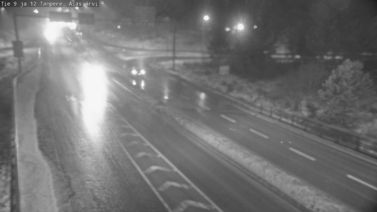 Weather Camera Image Väg 12 Tammerfors, Alasjärvi, Tampere, Pirkanmaa