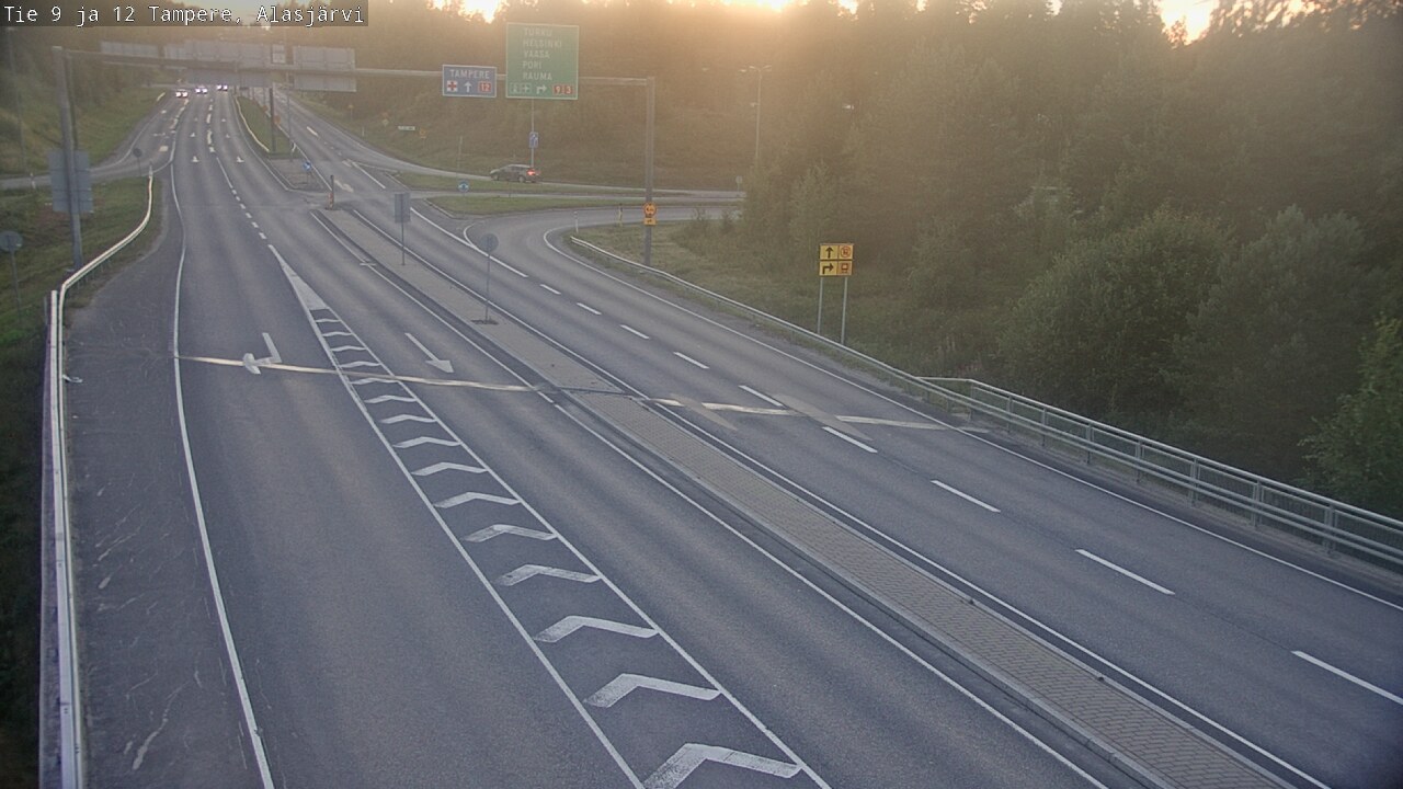Kelikamerat Kuva Tie 12 Tampere, Alasjärvi, Tampere, Pirkanmaa