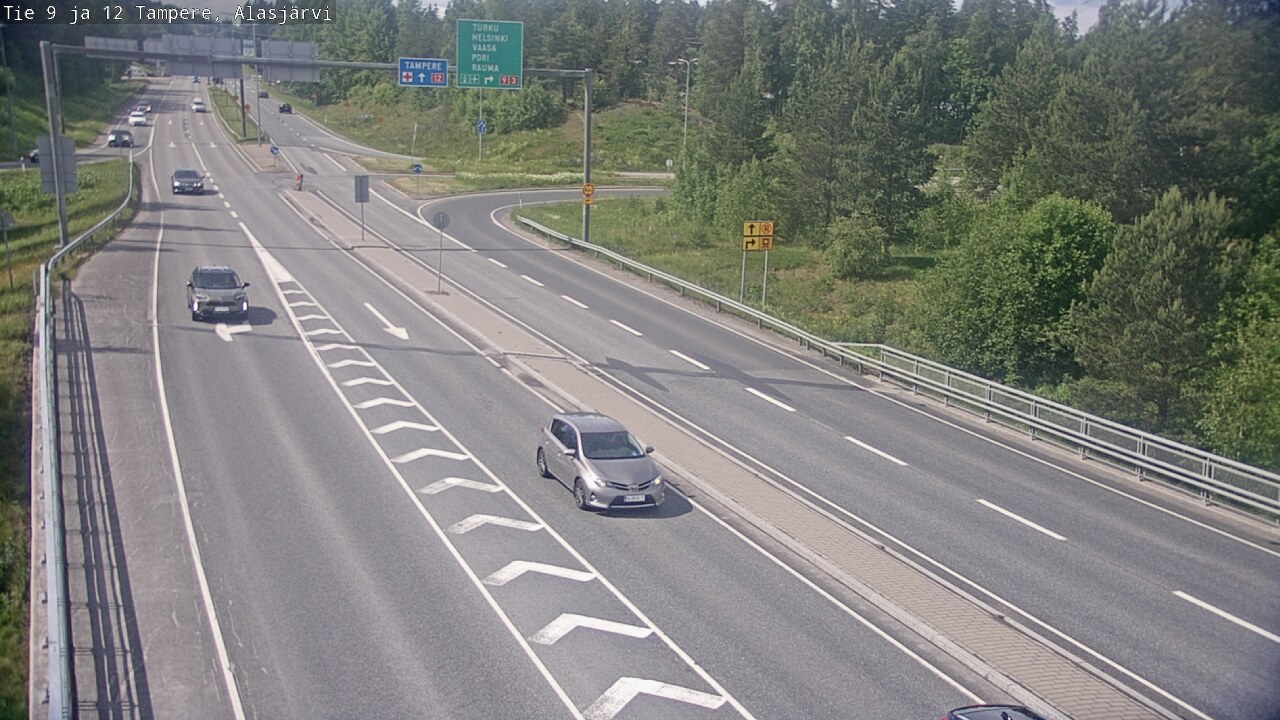 Kelikamerat Kuva Tie 12 Tampere, Alasjärvi, Tampere, Pirkanmaa