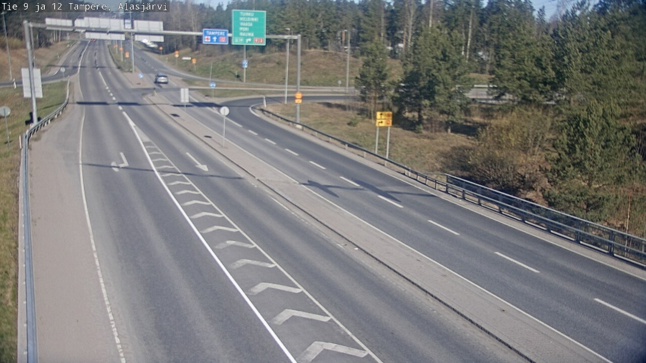 Kelikamerat Kuva Tie 12 Tampere, Alasjärvi, Tampere, Pirkanmaa