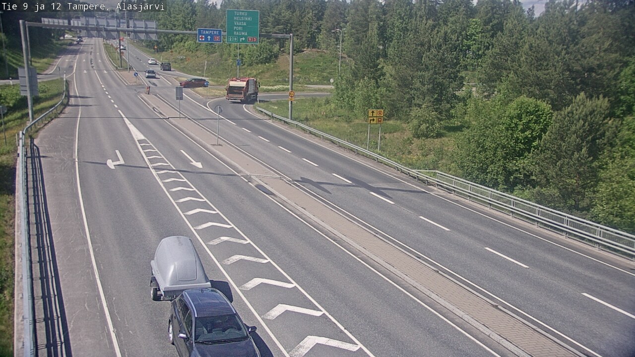 Kelikamerat Kuva Tie 12 Tampere, Alasjärvi, Tampere, Pirkanmaa