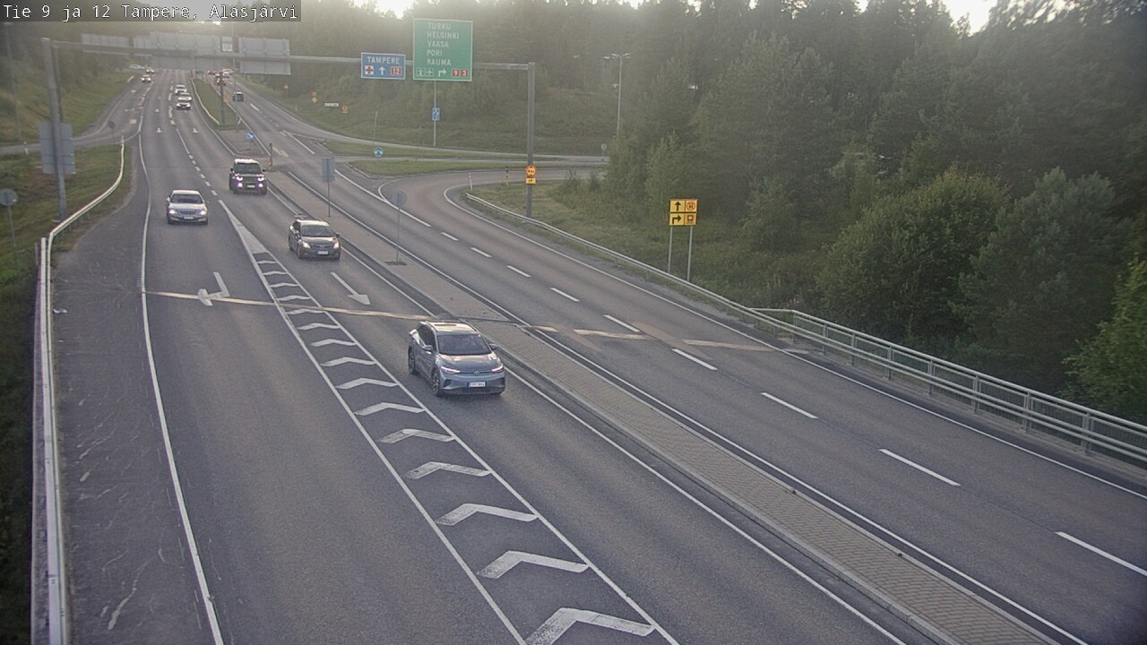 Kelikamerat Kuva Tie 12 Tampere, Alasjärvi, Tampere, Pirkanmaa