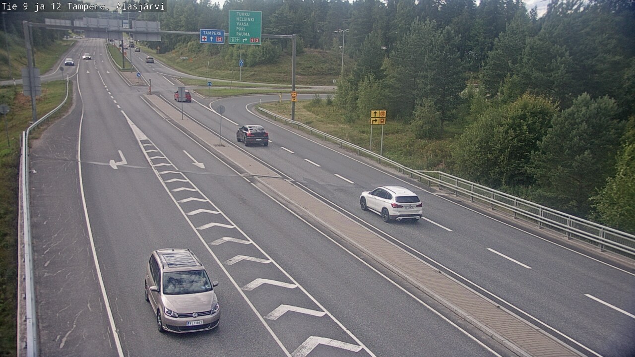 Kelikamerat Kuva Tie 12 Tampere, Alasjärvi, Tampere, Pirkanmaa