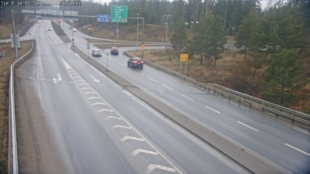 Kelikamerat Kuva Tie 12 Tampere, Alasjärvi, Tampere, Pirkanmaa