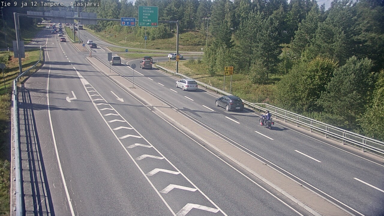 Kelikamerat Kuva Tie 12 Tampere, Alasjärvi, Tampere, Pirkanmaa