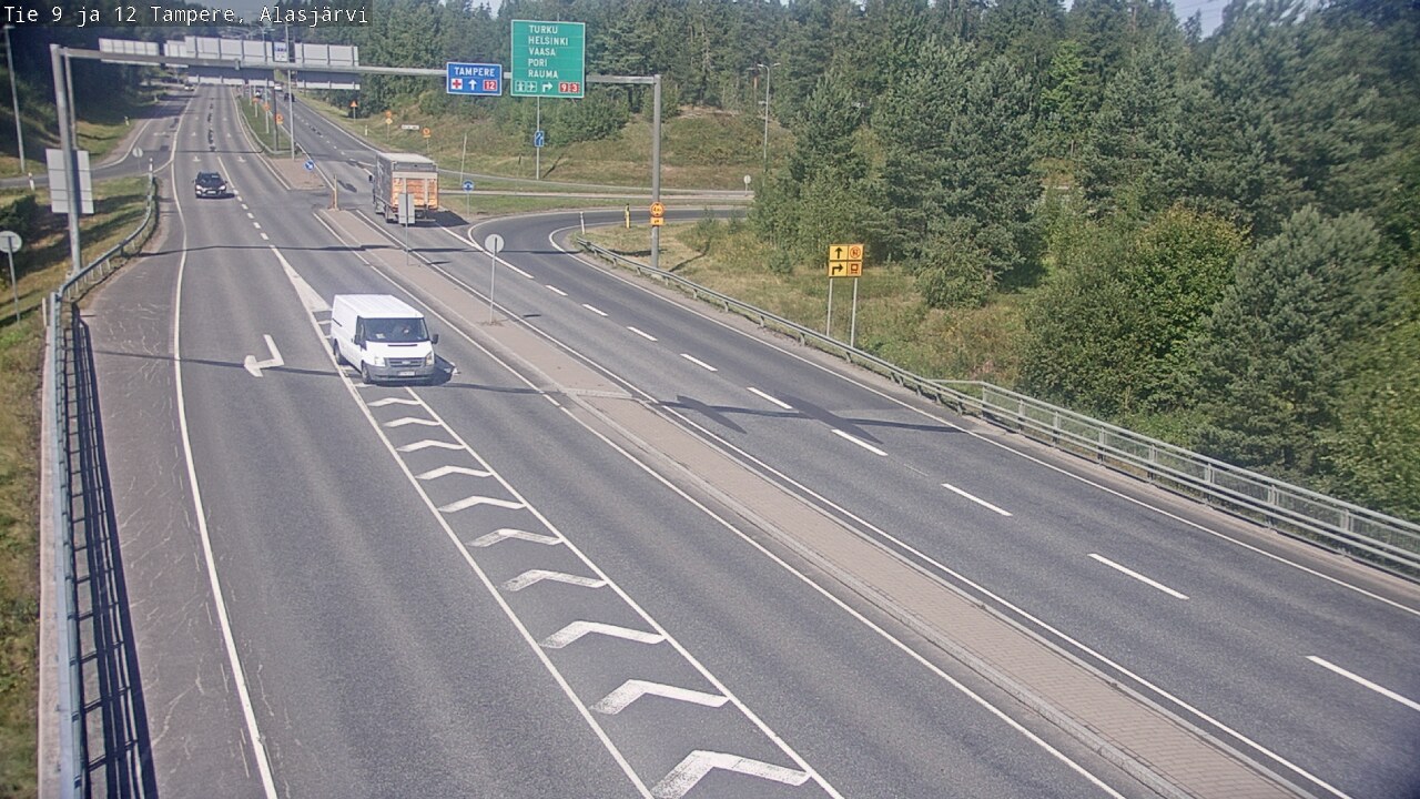 Kelikamerat Kuva Tie 12 Tampere, Alasjärvi, Tampere, Pirkanmaa