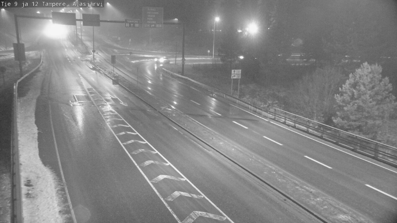 Weather Camera Image Väg 12 Tammerfors, Alasjärvi, Tampere, Pirkanmaa