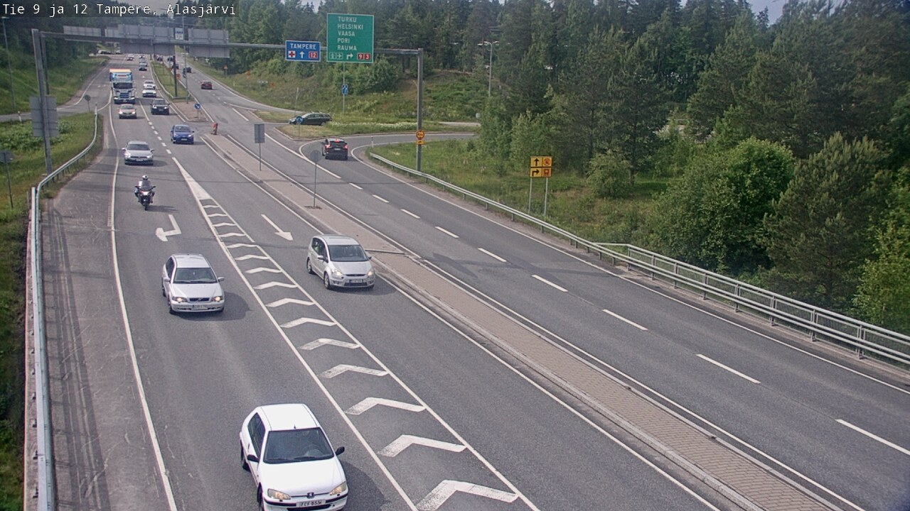 Kelikamerat Kuva Tie 12 Tampere, Alasjärvi, Tampere, Pirkanmaa