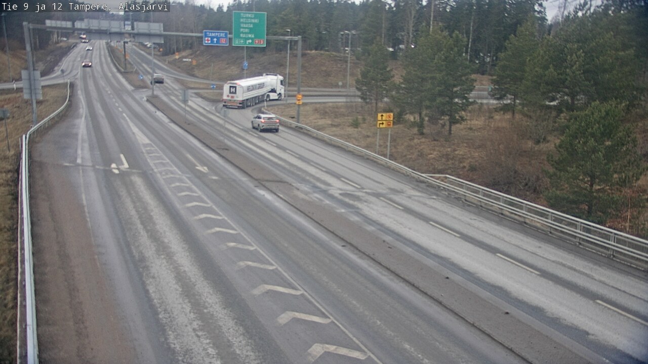 Kelikamerat Kuva Tie 12 Tampere, Alasjärvi, Tampere, Pirkanmaa