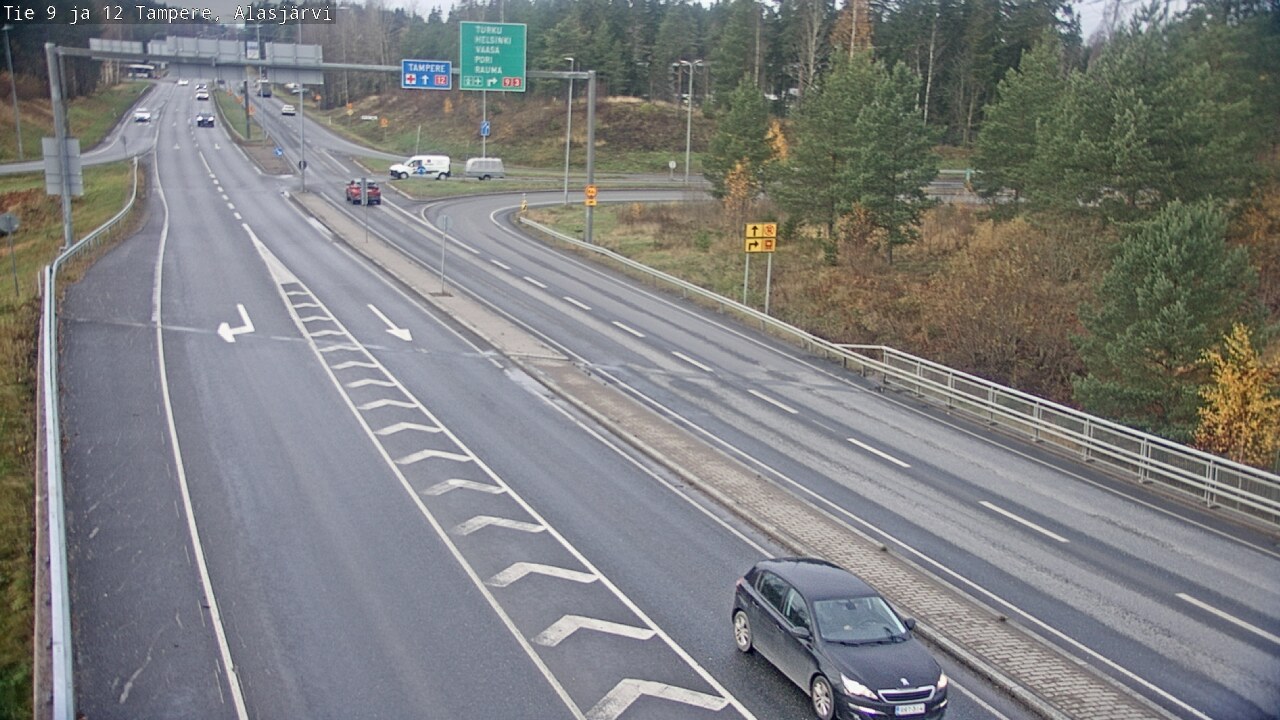 Kelikamerat Kuva Tie 12 Tampere, Alasjärvi, Tampere, Pirkanmaa