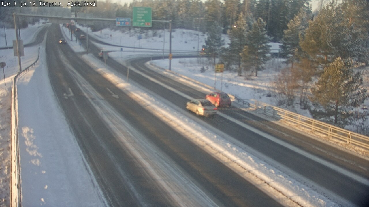 Weather Camera Image Road 12 Tampere, Alasjärvi, Tampere, Pirkanmaa