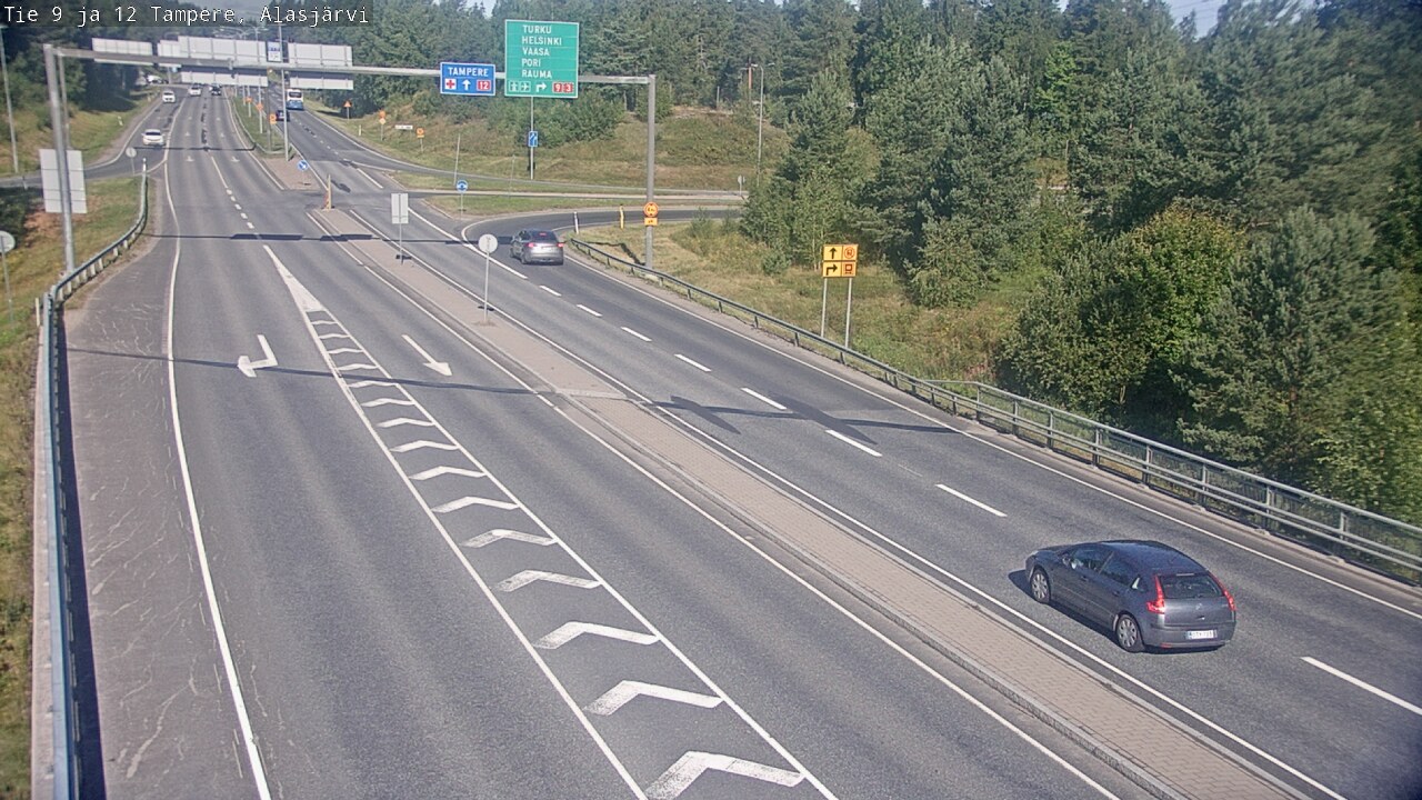 Kelikamerat Kuva Tie 12 Tampere, Alasjärvi, Tampere, Pirkanmaa