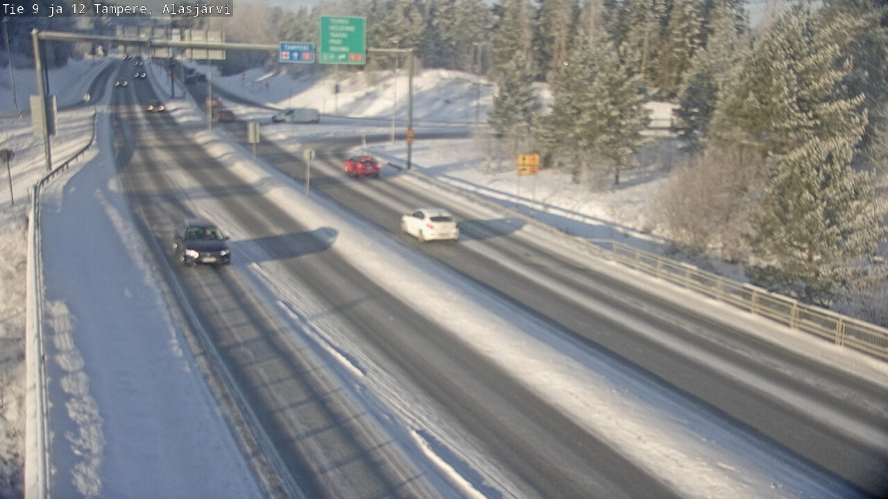 Kelikamerat Kuva Tie 12 Tampere, Alasjärvi, Tampere, Pirkanmaa