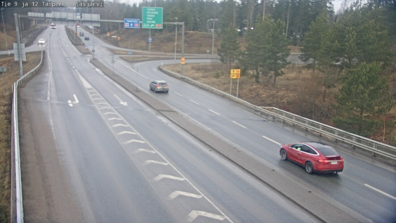 Kelikamerat Kuva Tie 12 Tampere, Alasjärvi, Tampere, Pirkanmaa