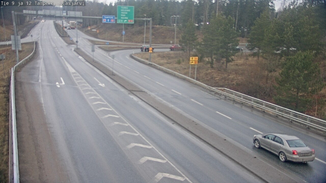 Kelikamerat Kuva Tie 12 Tampere, Alasjärvi, Tampere, Pirkanmaa