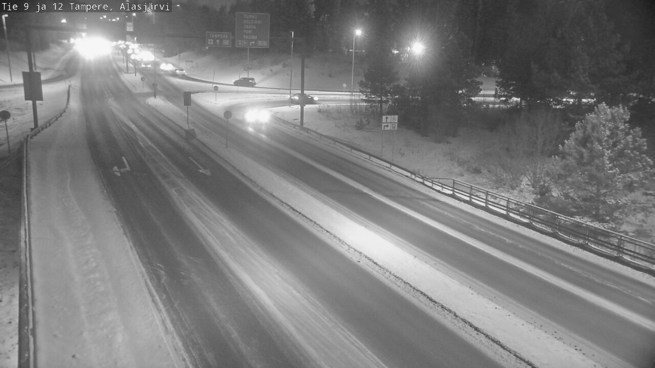 Weather Camera Image Road 12 Tampere, Alasjärvi, Tampere, Pirkanmaa