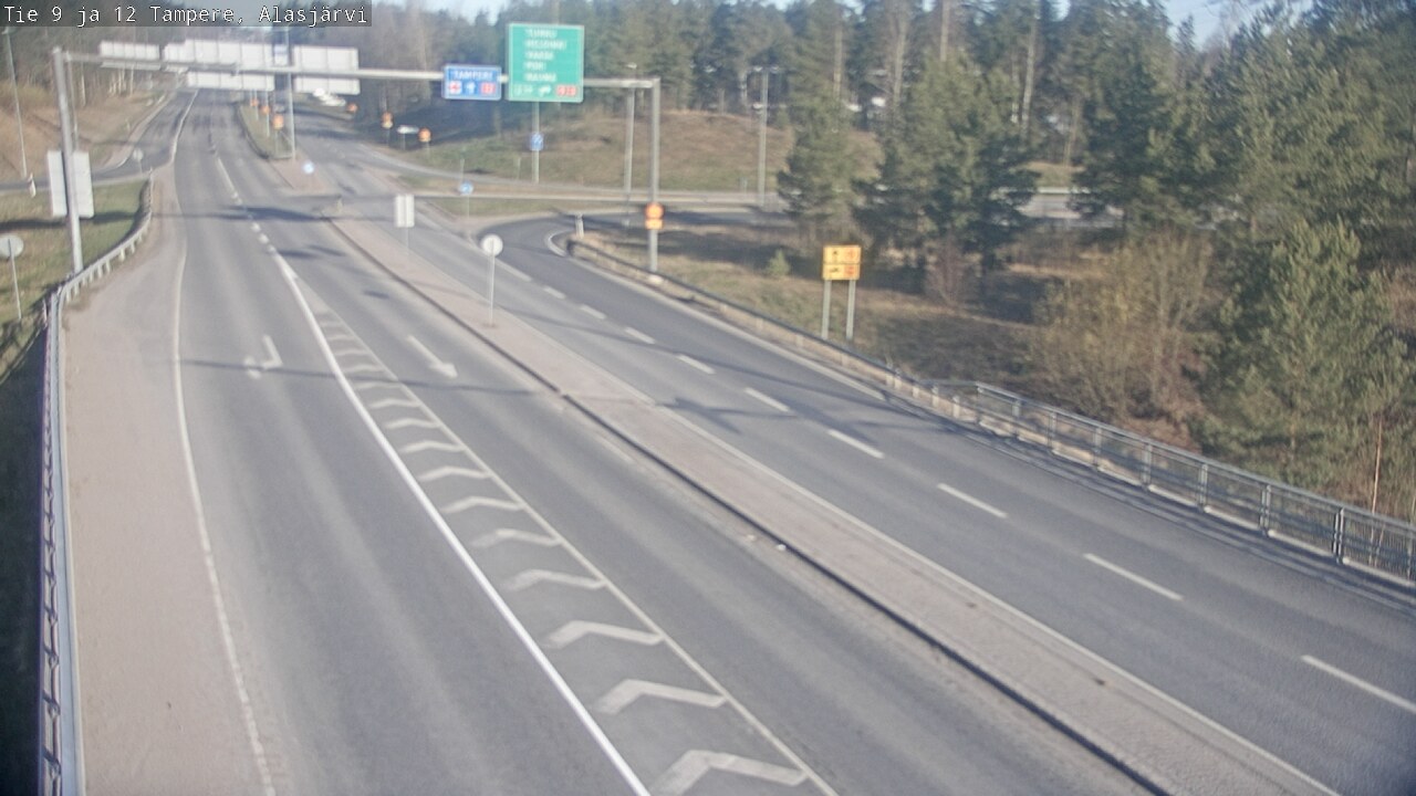 Kelikamerat Kuva Tie 12 Tampere, Alasjärvi, Tampere, Pirkanmaa