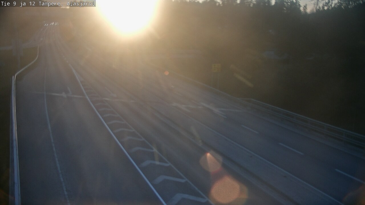 Weather Camera Image Road 12 Tampere, Alasjärvi, Tampere, Pirkanmaa