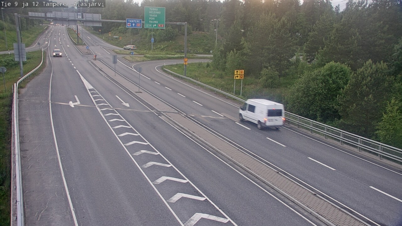 Kelikamerat Kuva Tie 12 Tampere, Alasjärvi, Tampere, Pirkanmaa