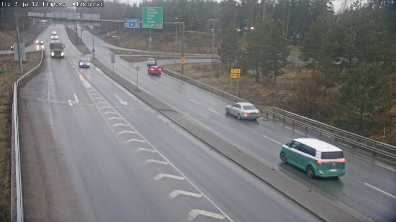 Kelikamerat Kuva Tie 12 Tampere, Alasjärvi, Tampere, Pirkanmaa