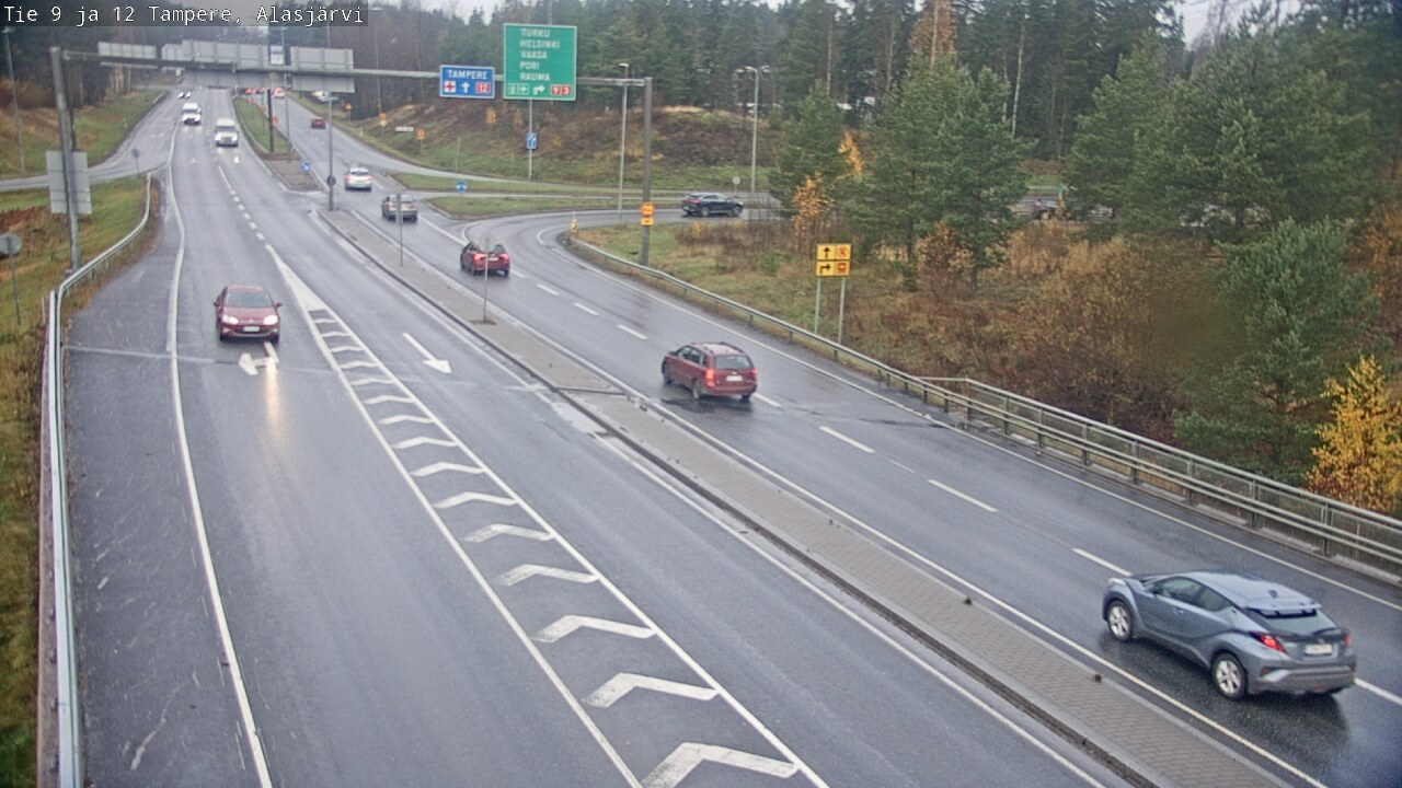 Kelikamerat Kuva Tie 12 Tampere, Alasjärvi, Tampere, Pirkanmaa