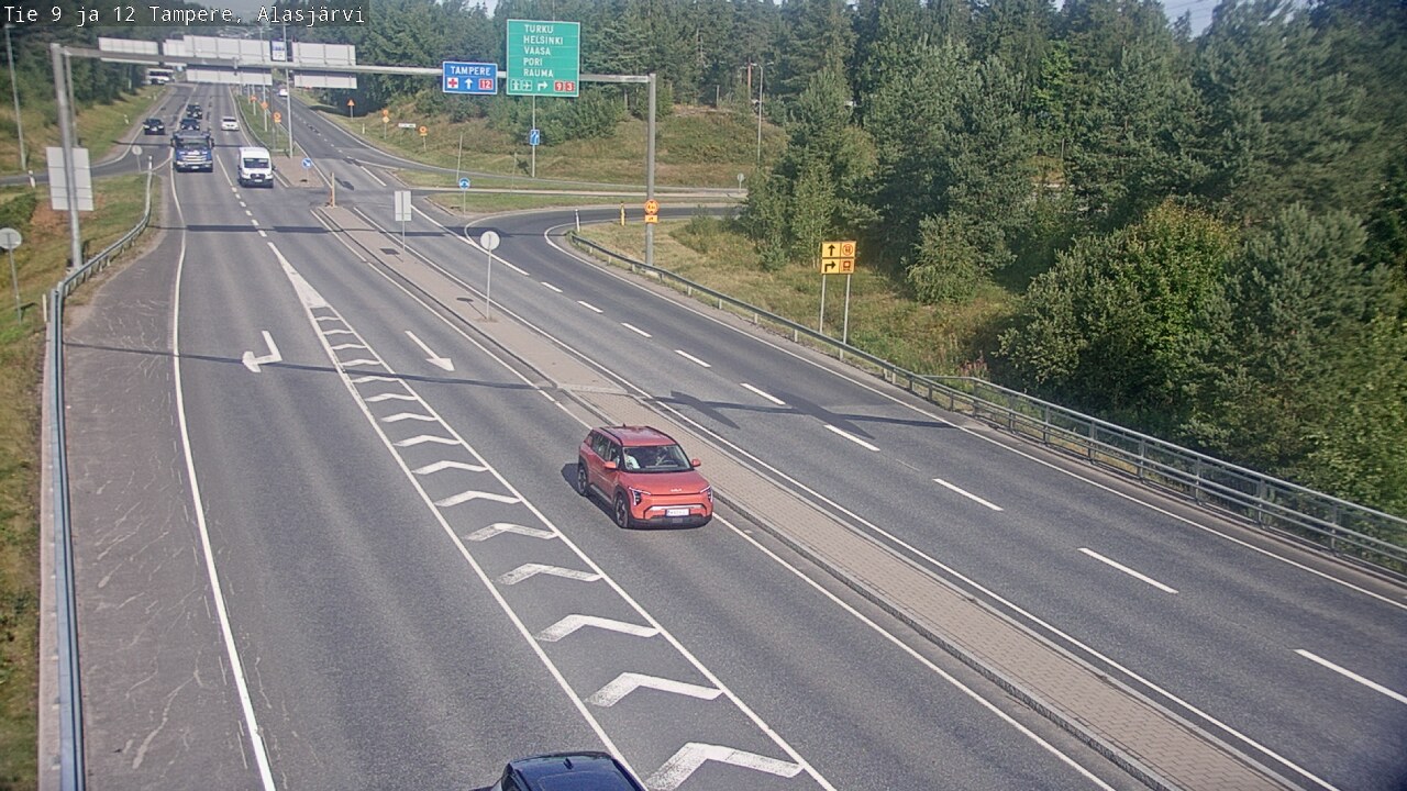 Kelikamerat Kuva Tie 12 Tampere, Alasjärvi, Tampere, Pirkanmaa