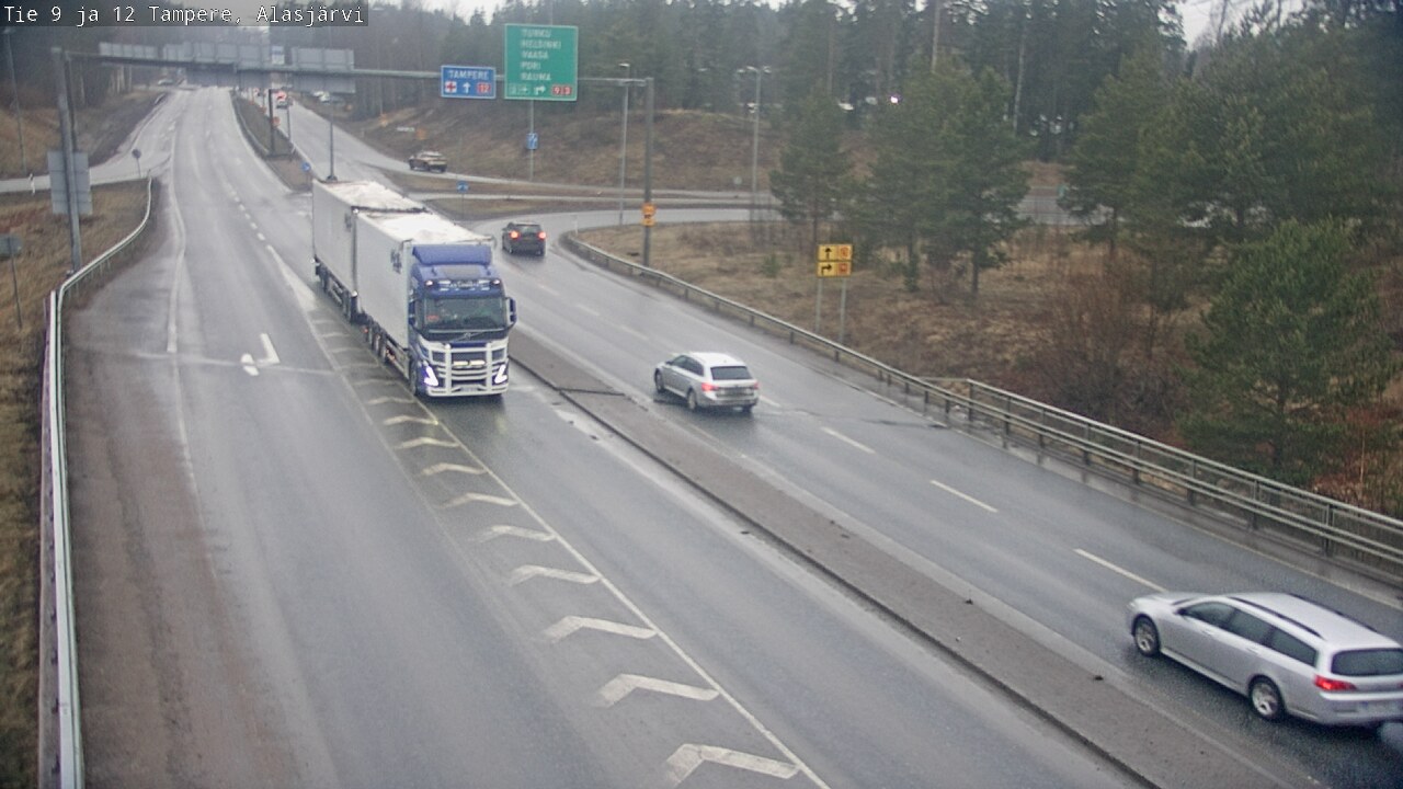 Kelikamerat Kuva Tie 12 Tampere, Alasjärvi, Tampere, Pirkanmaa