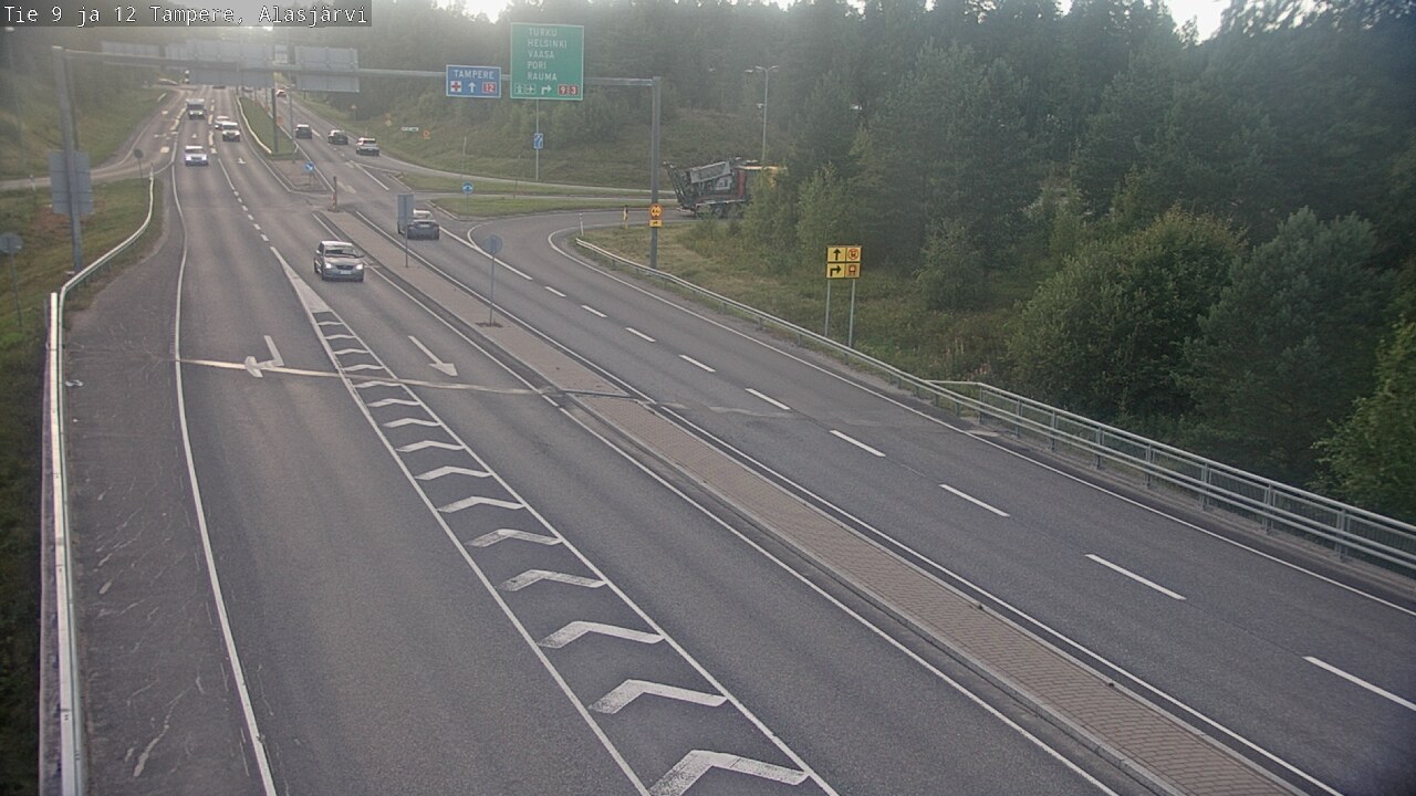 Kelikamerat Kuva Tie 12 Tampere, Alasjärvi, Tampere, Pirkanmaa