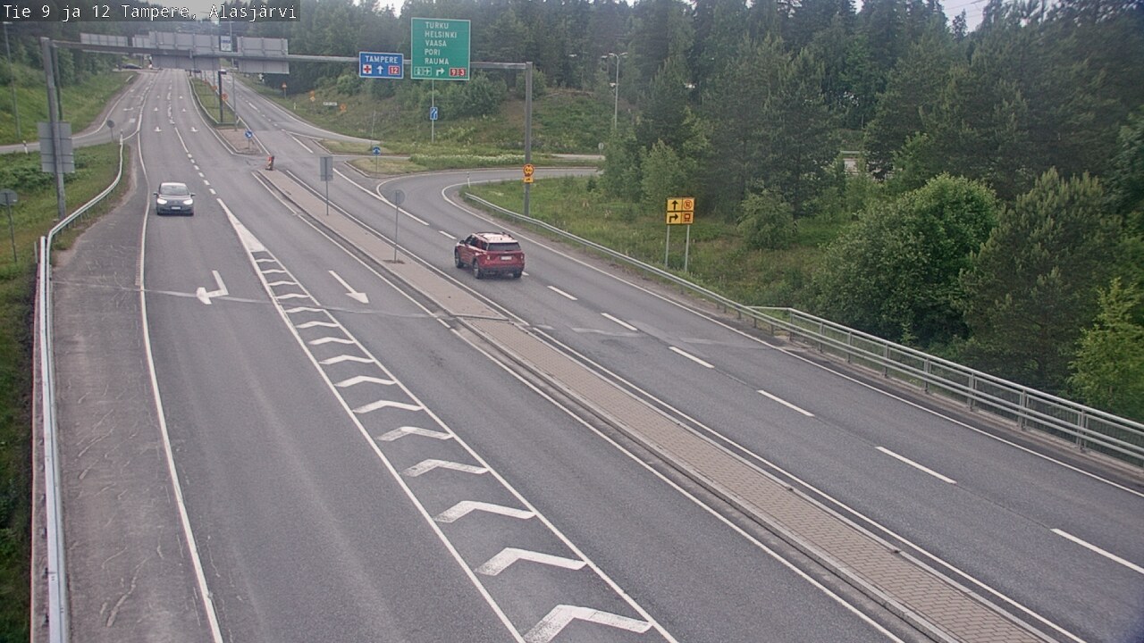Kelikamerat Kuva Tie 12 Tampere, Alasjärvi, Tampere, Pirkanmaa