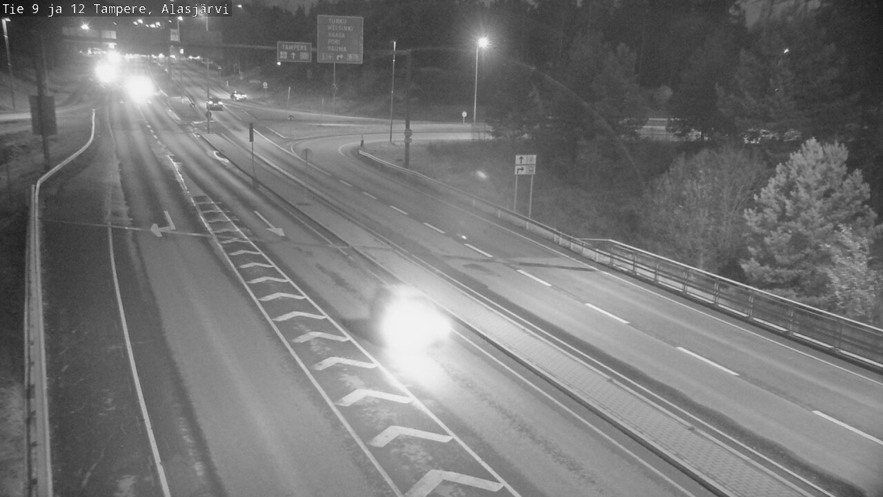 Kelikamerat Kuva Tie 12 Tampere, Alasjärvi, Tampere, Pirkanmaa