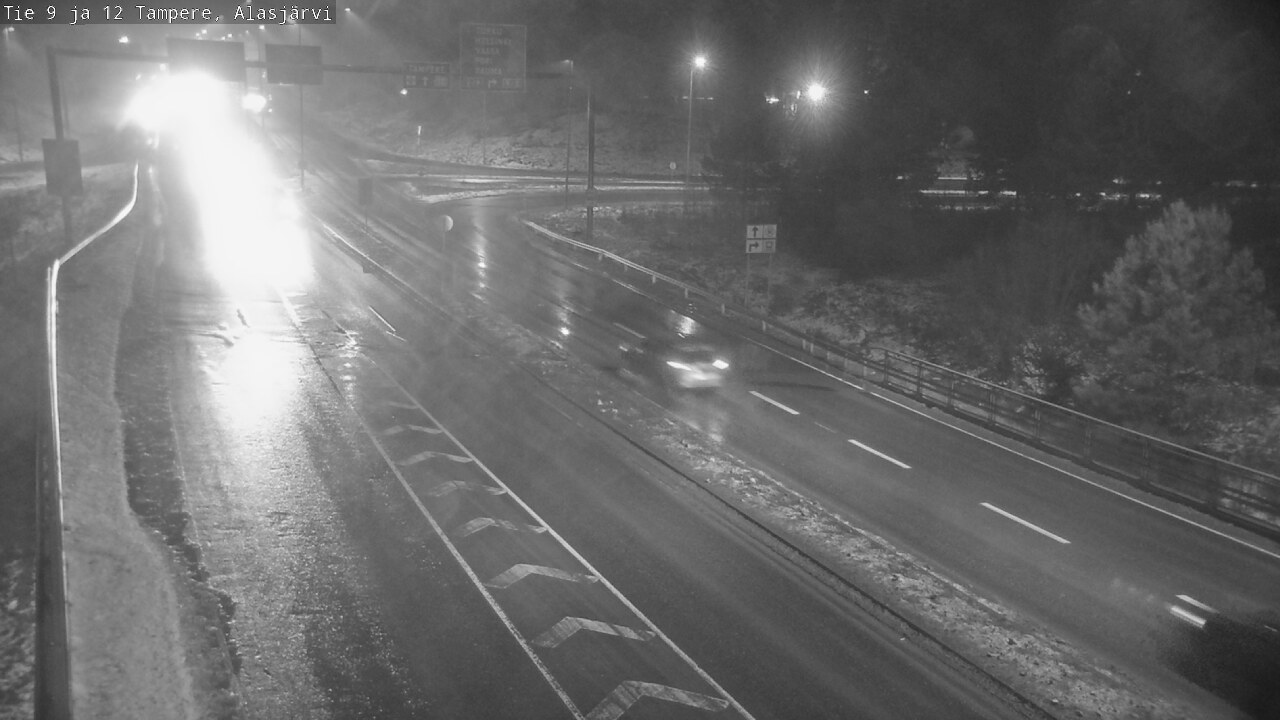 Weather Camera Image Väg 12 Tammerfors, Alasjärvi, Tampere, Pirkanmaa